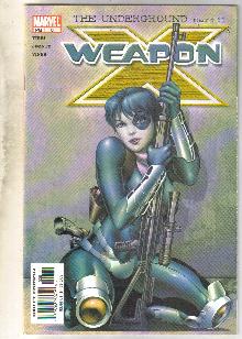 Weapon X #8 comic book fine 6.0