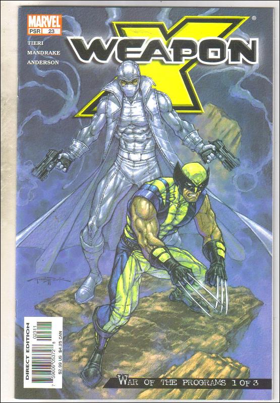 Weapon X #23 comic book near mint 9.4