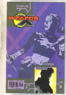 Weapon X The Draft-Marrow #1 comic book near mint 9.4