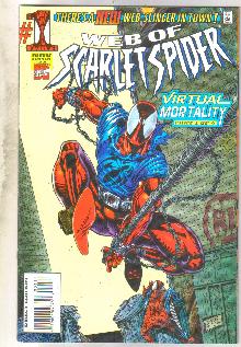 Web of Scarlet Spider #1 comic book near mint 9.4