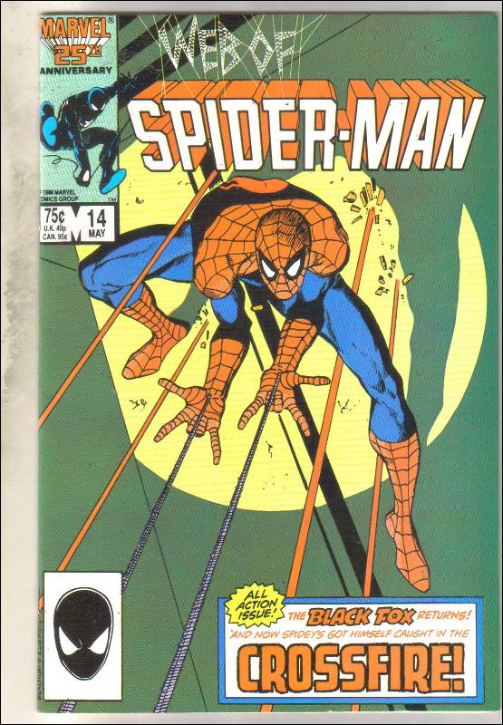 Web of Spider-man #14 comic book near mint 9.4