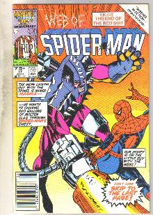 Web of Spider-man #17 comic book near mint 9.4