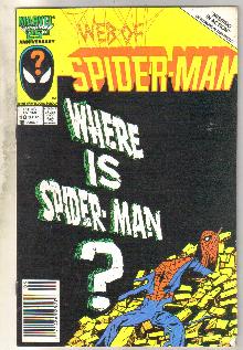 Web of Spider-man #18 comic book fine 6.0