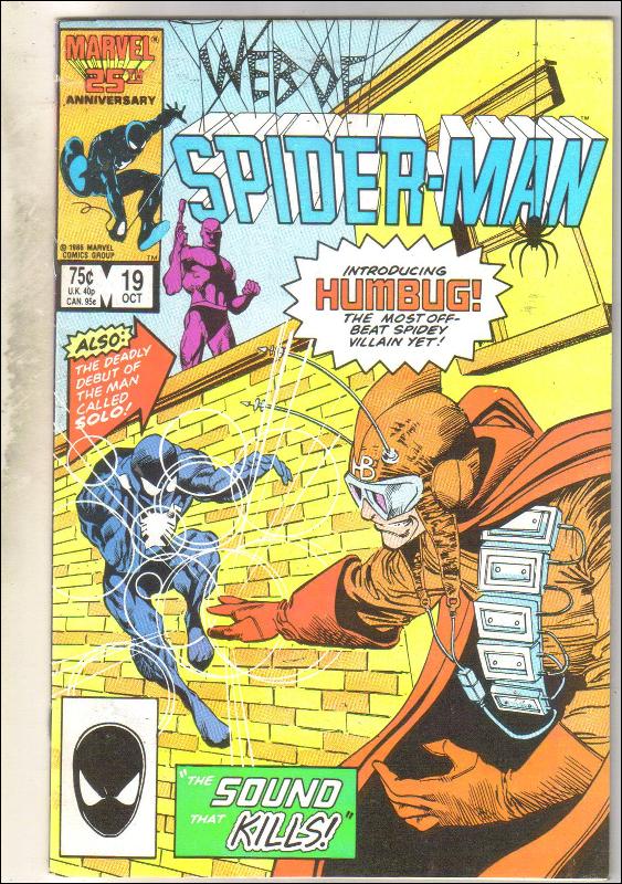 Web of Spider-man #19 comic book near mint 9.4