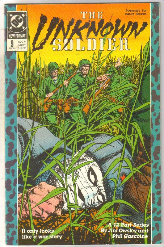 The Unknown Soldier #9 comic book very fine/near mint 9.0
