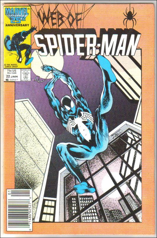 Web of Spider-man #22 comic book very fine 8.0