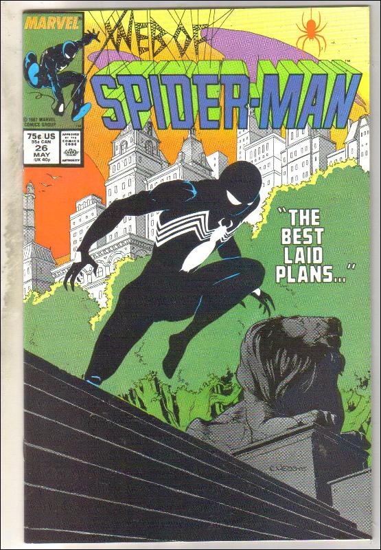 Web of Spider-man #26 comic book near mint 9.4