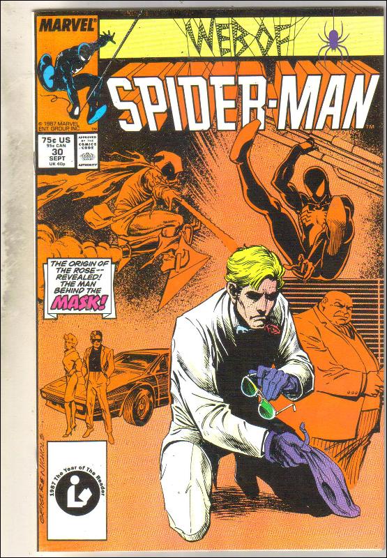 Web of Spider-man #30 comic book near mint 9.4