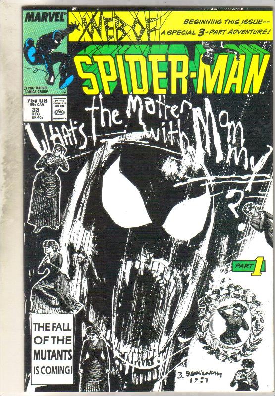 Web of Spider-man #33 comic book near mint 9.4
