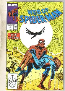 Web of Spider-man #45 comic book near mint 9.4