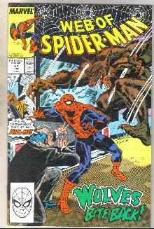 Web of Spider-man #51 comic book mint 9.8