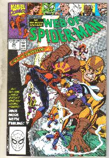 Web of Spider-man #64 comic book near mint 9.4