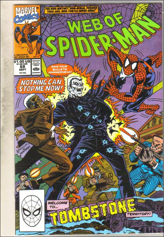 Web of Spider-man #68 comic book very fine 8.0