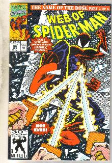 Web of Spider-man #85 comic book near mint 9.4