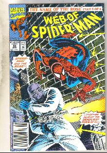 Web of Spider-man #88 comic book very fine 8.0