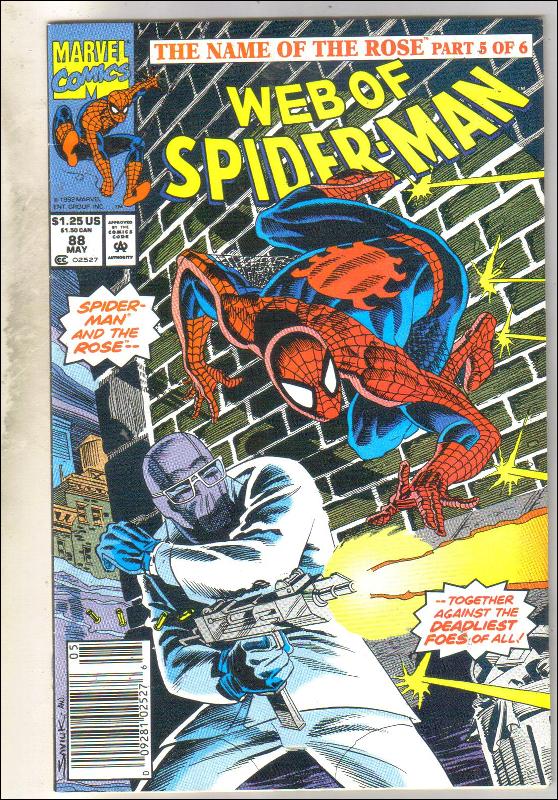Web of Spider-man #88 comic book very fine 8.0
