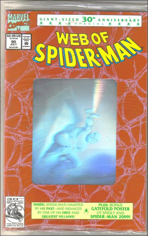 Web of Spider-man #90 comic book mint 9.8