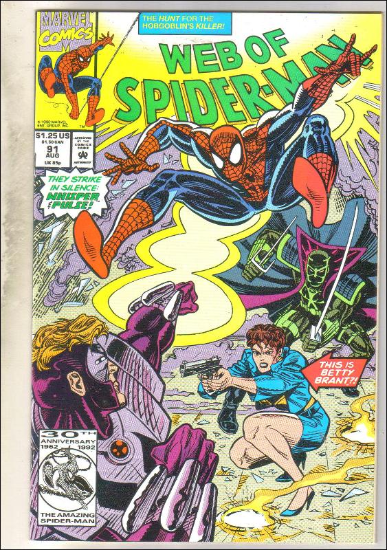 Web of Spider-man #91 comic book mint 9.8