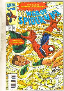 Web of Spider-man #107 comic book near mint 9.4
