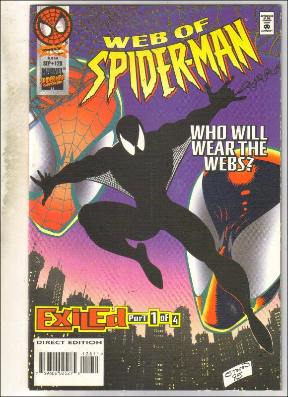 Web of Spider-man #128 comic book near mint 9.4