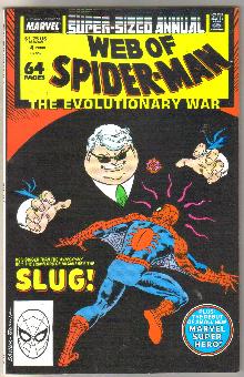 Web of Spider-man annual #4 comic book near mint 9.4