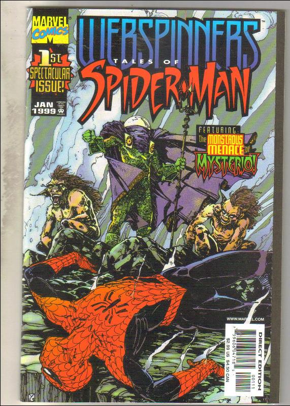 Webspinners Tales of Spider-man #1 comic book mint 9.8