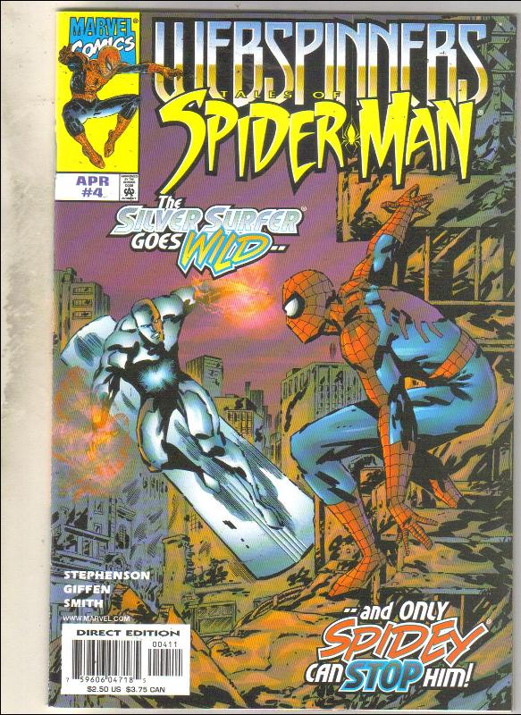 Webspinners Tales of Spider-man #4 comic book mint 9.8