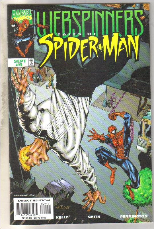 Webspinners Tales of Spider-man #9 comic book near mint 9.4