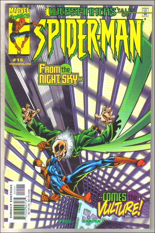 Webspinners Tales of Spider-man #15 comic book near mint 9.4