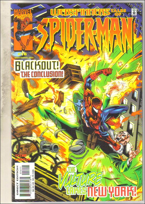 Webspinners Tales of Spider-man #16 comic book mint 9.8