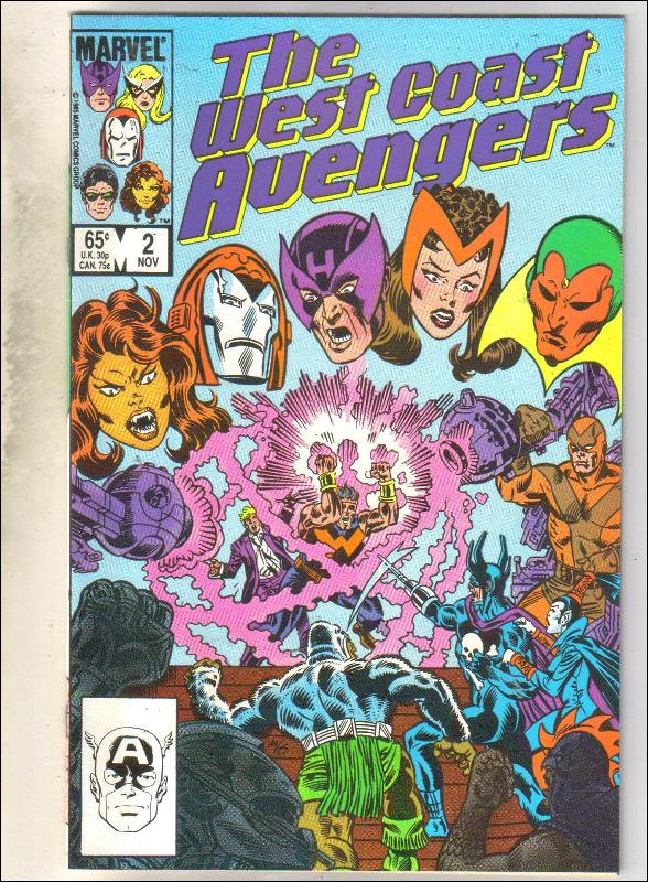 West Coast Avengers #2 comic book mint 9.8