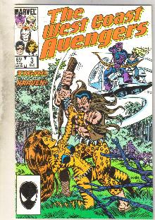 West Coast Avengers #3 comic book near mint 9.4