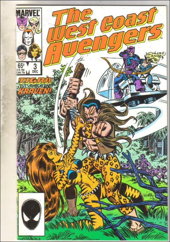 West Coast Avengers #3 comic book near mint 9.4