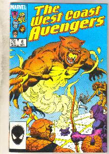 West Coast Avengers #6 comic book near mint 9.4