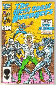 West Coast Avengers #7 comic book near mint 9.4