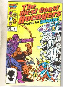 West Coast Avengers #8 comic book near mint 9.4