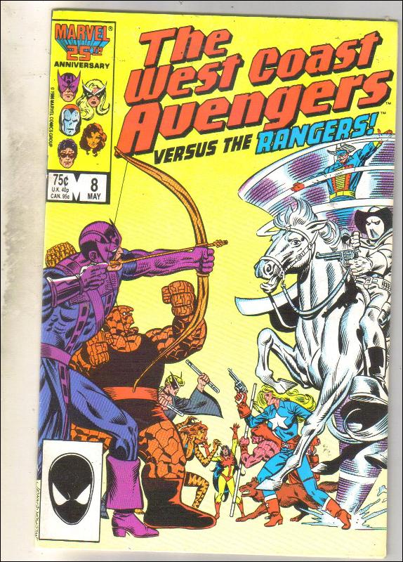 West Coast Avengers #8 comic book near mint 9.4