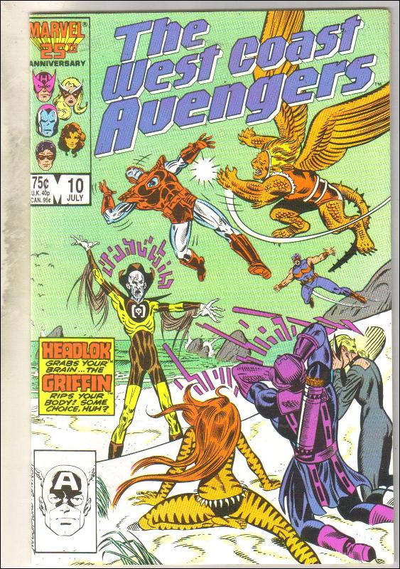 West Coast Avengers #10 comic book mint 9.8