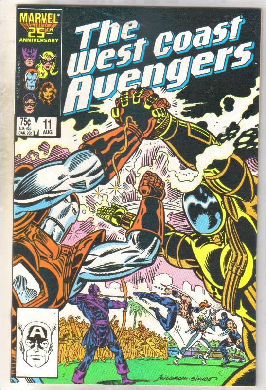 West Coast Avengers #11 comic book mint 9.8