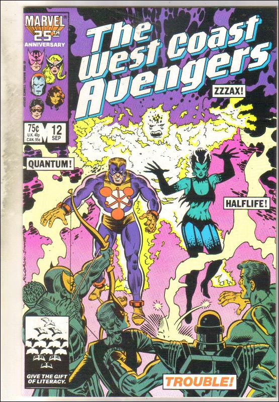 West Coast Avengers #12 comic book mint 9.8