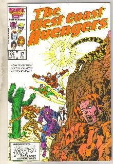 West Coast Avengers #17 comic book mint 9.8