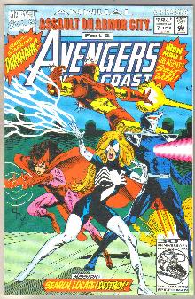 Avengers West Coast annual #7 mint 9.8