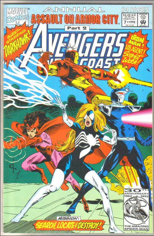 Avengers West Coast annual #7 mint 9.8