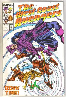 West Coast Avengers #19 comic book near mint 9.4
