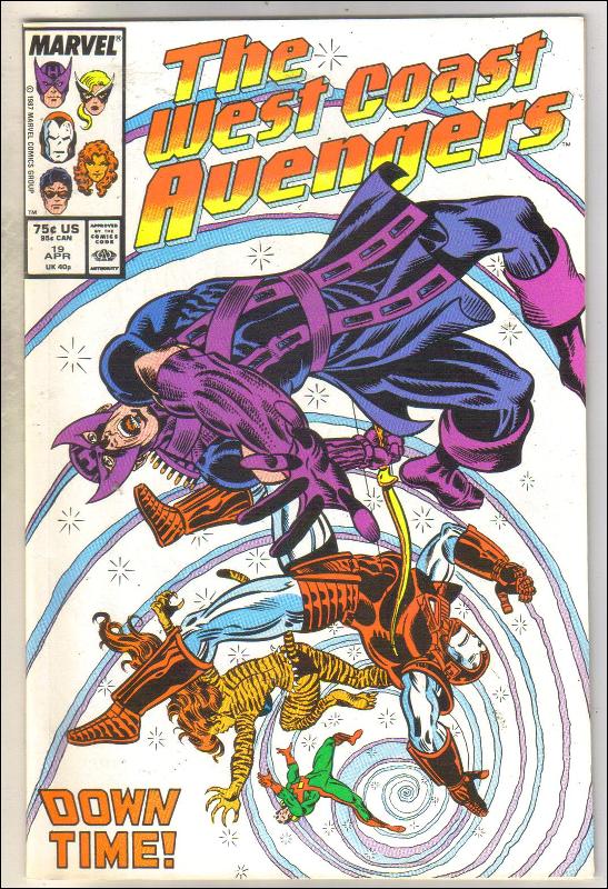 West Coast Avengers #19 comic book near mint 9.4