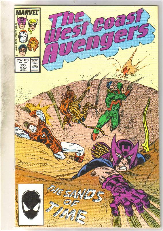 West Coast Avengers #20 comic book mint 9.8