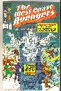 West Coast Avengers #22 comic book near mint 9.4