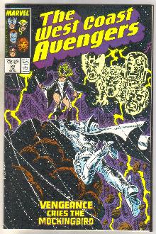 West Coast Avengers #23 comic book mint 9.8