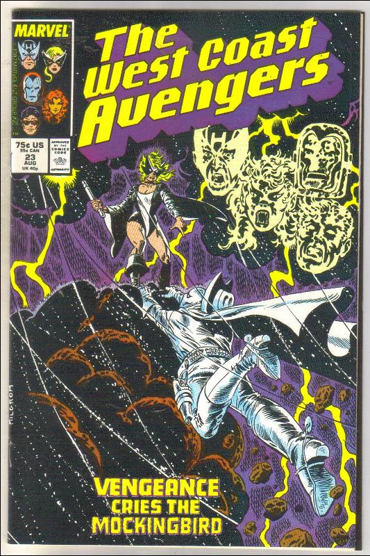 West Coast Avengers #23 comic book mint 9.8