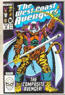 West Coast Avengers #30 comic book mint 9.8